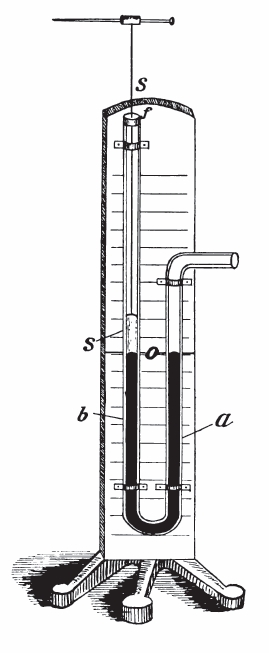 u tube manometer diagram